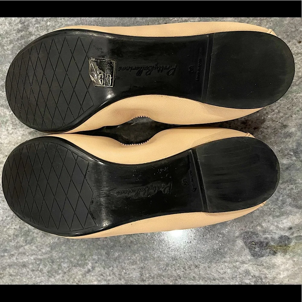 Pretty Ballerinas Classic Ballet flats in Cream & Black, Size 39 (8 - 8.5 US) - Picture 9 of 14